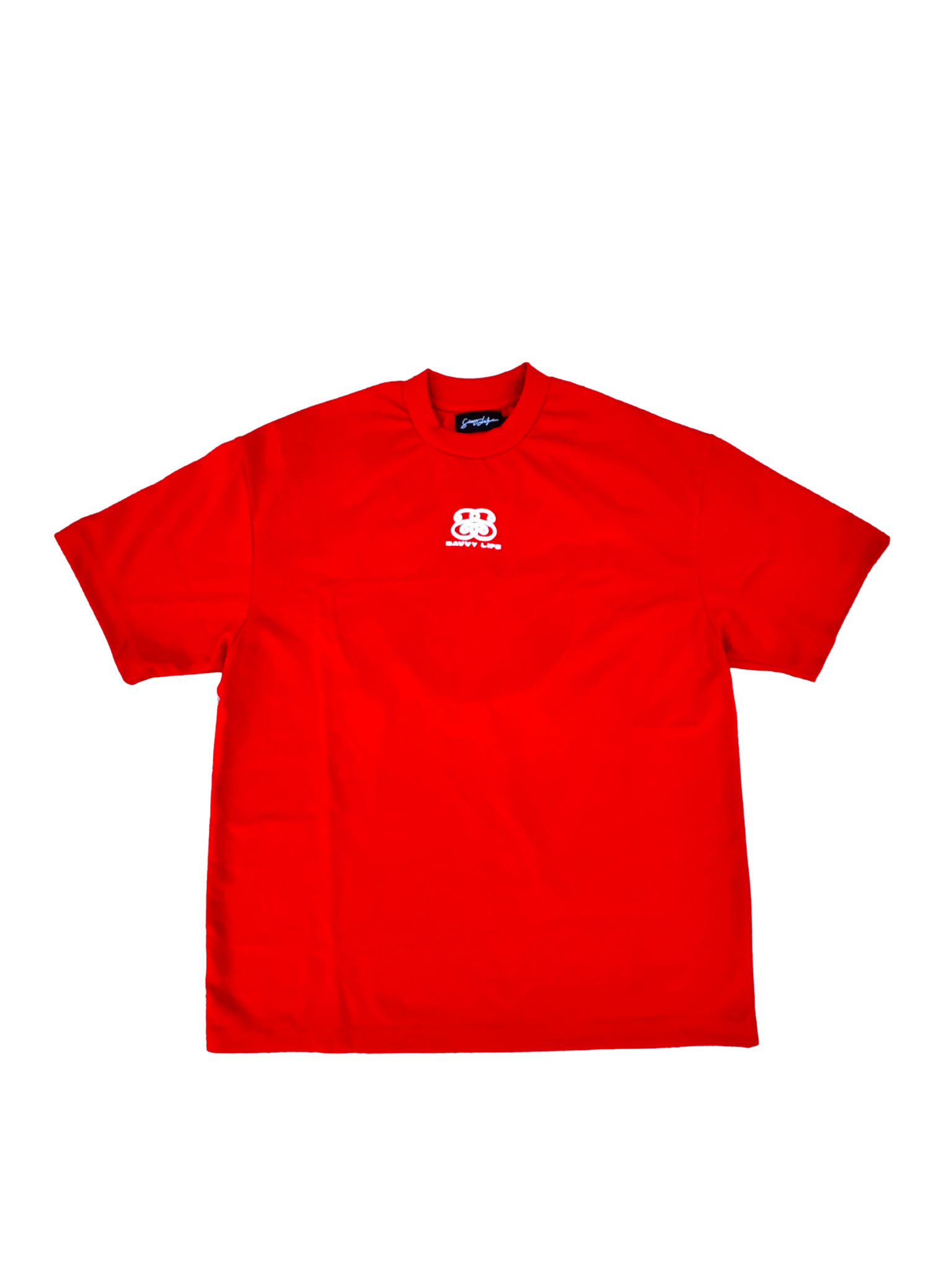CRIMSON IN RED TEE