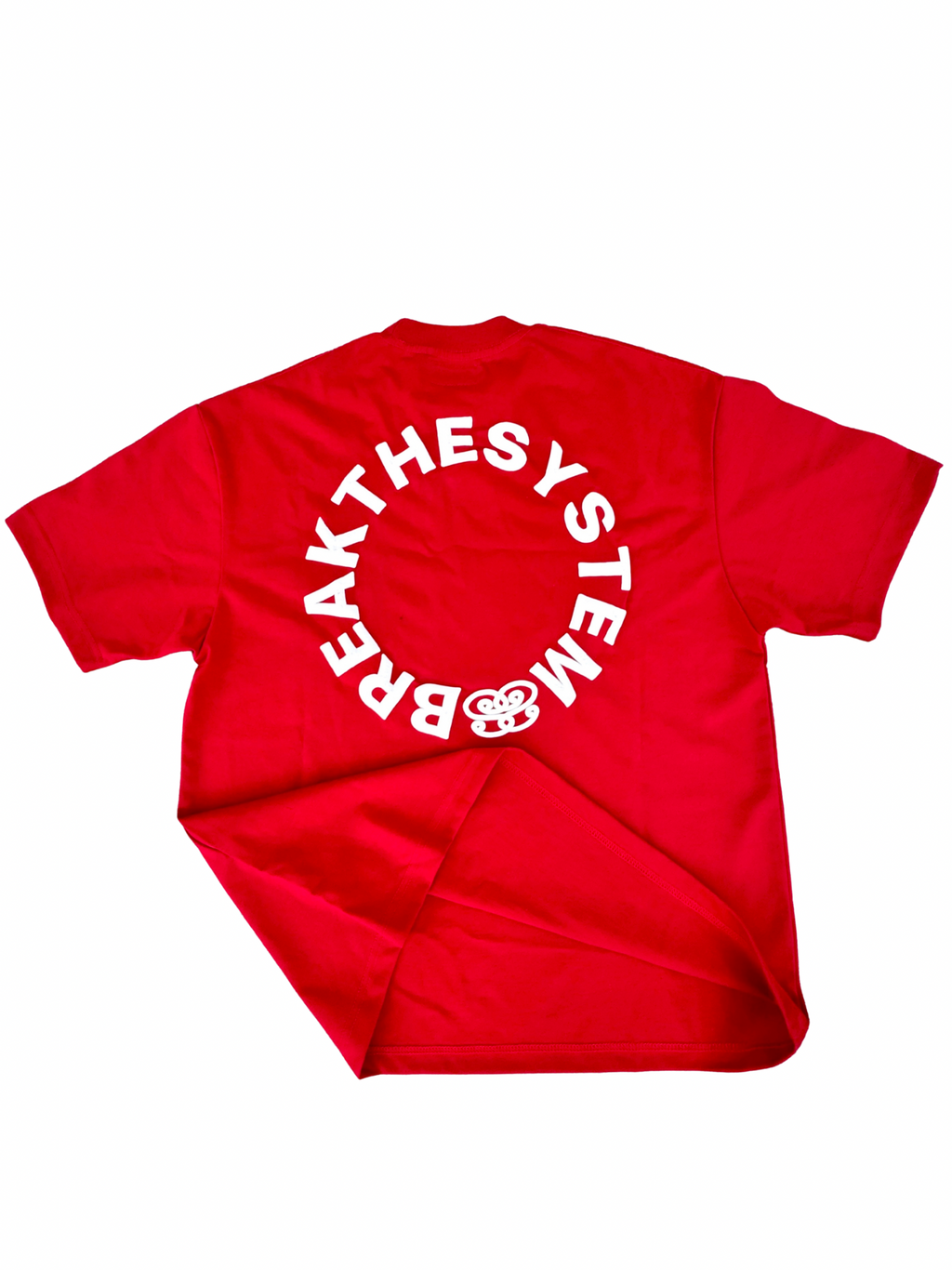 CRIMSON IN RED TEE