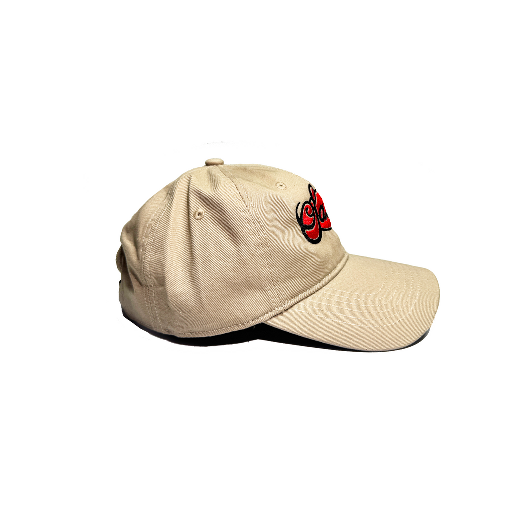 Signature Script Dad Hat (Cream)