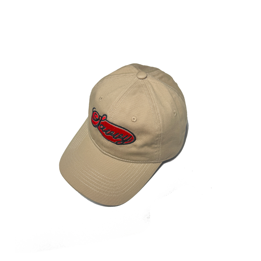 Signature Script Dad Hat (Cream)